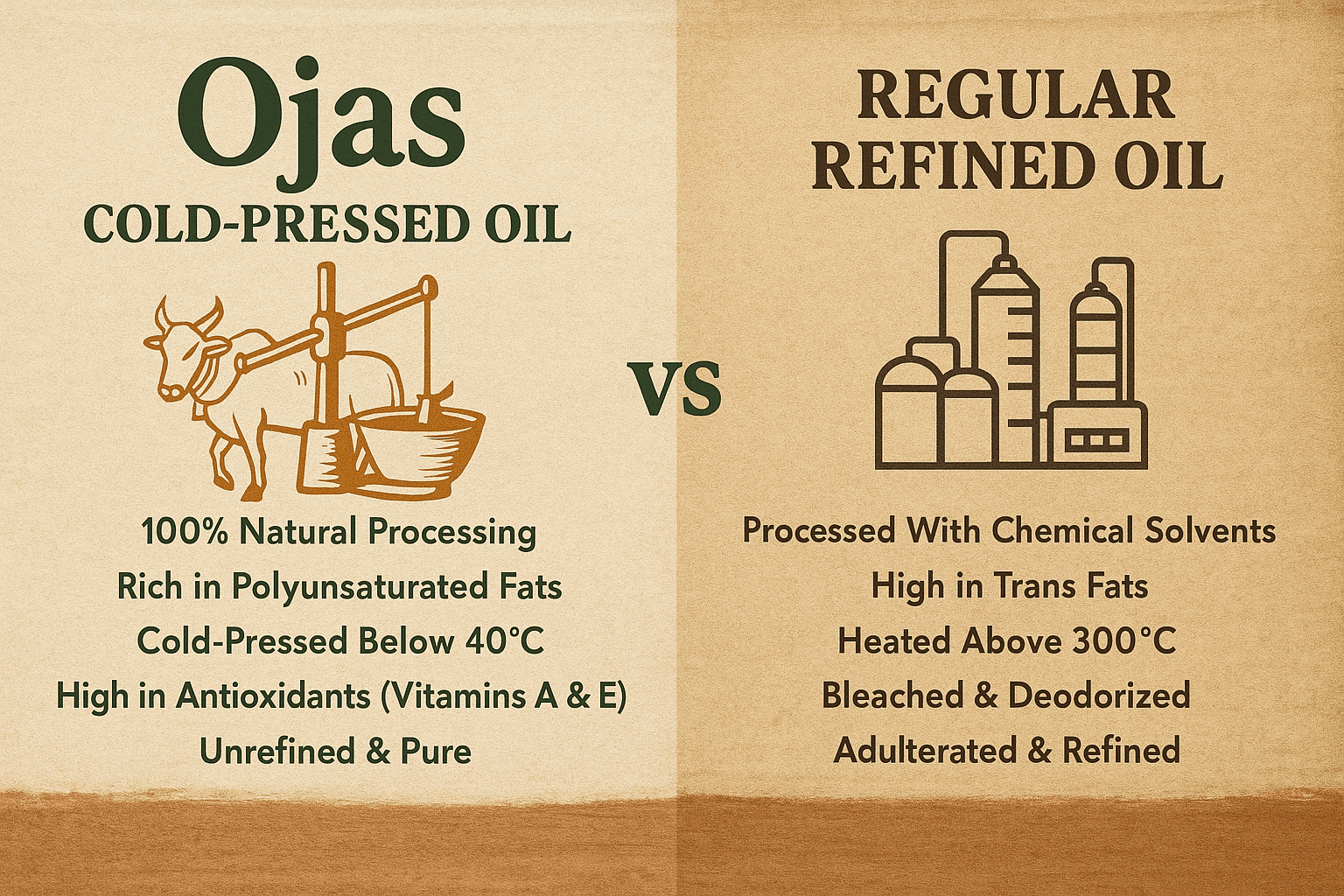 Traditional oil pressing in India