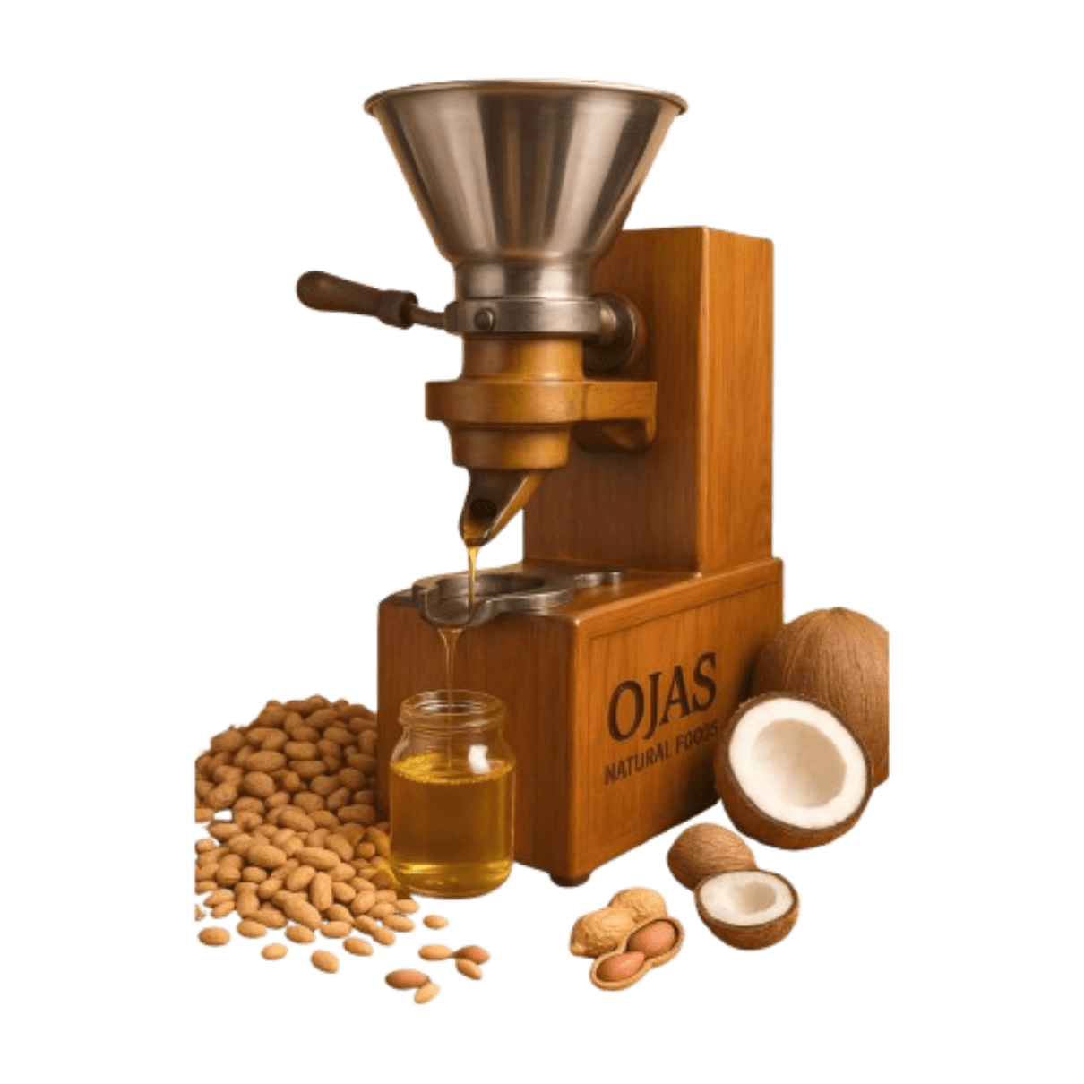 Ojas oil pressing process