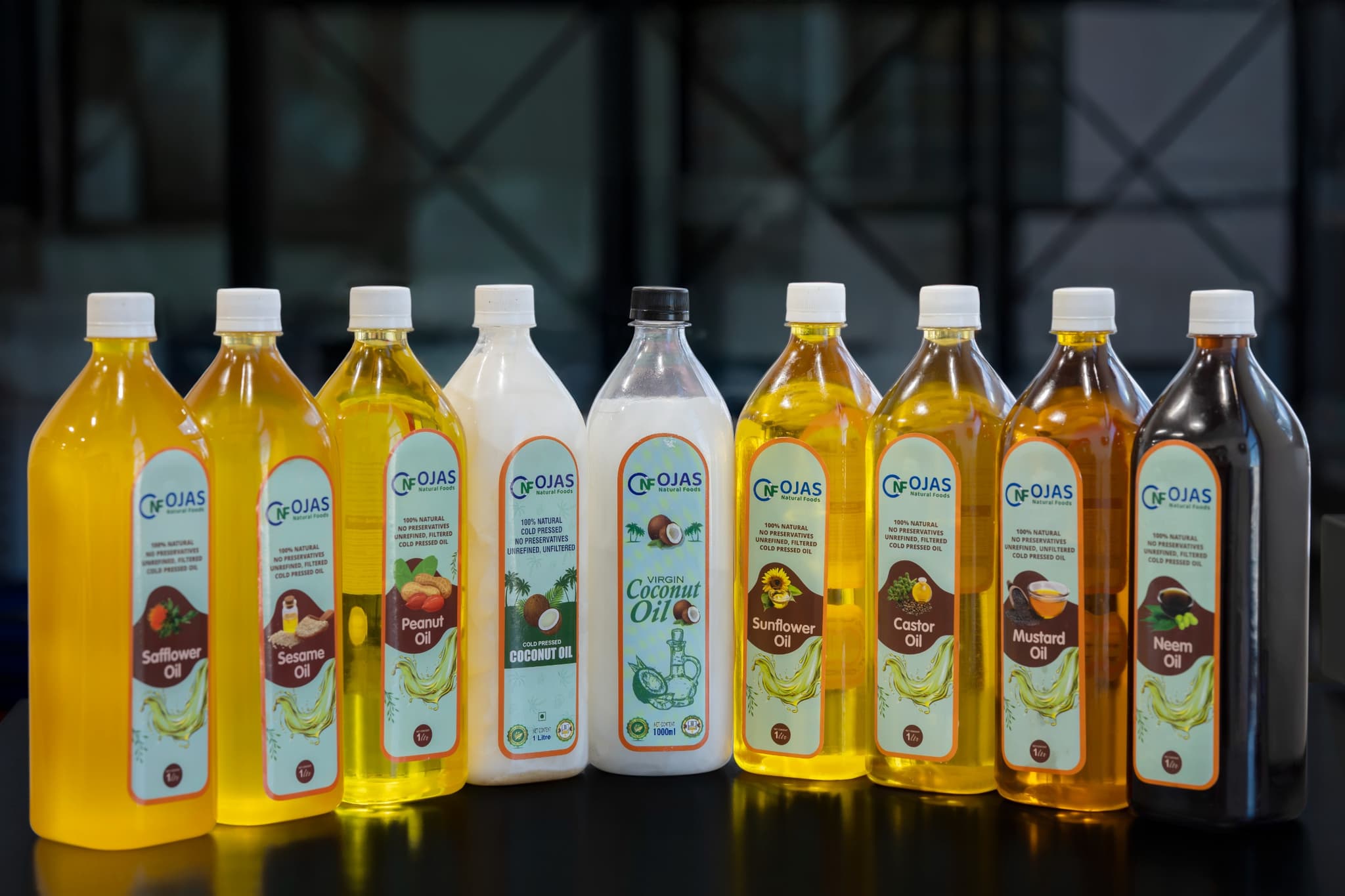Beautiful collection of Ojas premium oils